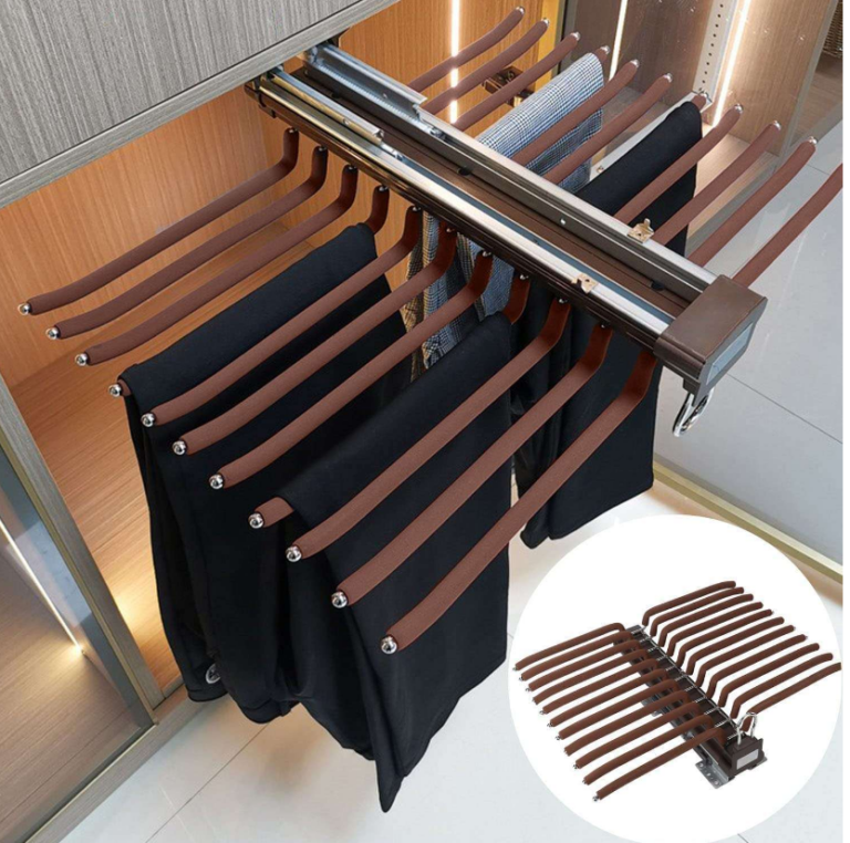 24 rods 2 side top mount trouser rack - Image 5