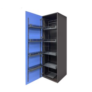 4-Step Glass Pantry