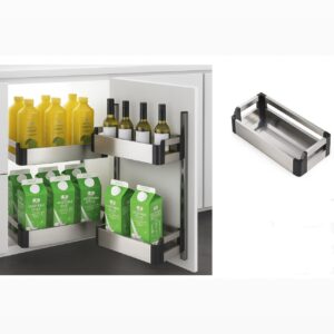 2-Step Swing Stainless Pantry
