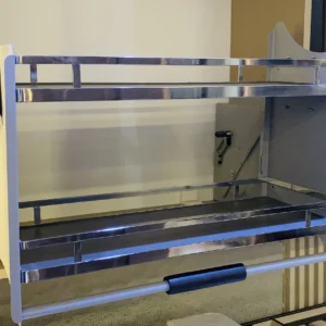 Pulldown Chrome Spice Rack