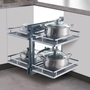 4-Tier Chrome Magic Corner