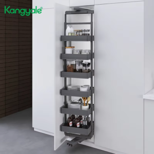 Rotating Iron Pantry Rack